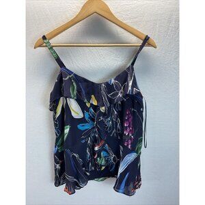 Parker Navy Floral Camisole